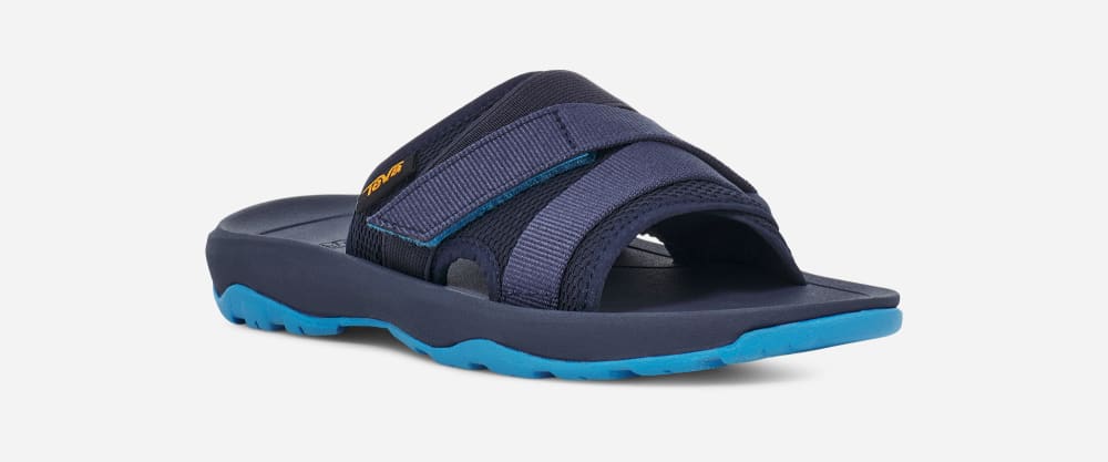 Dětské Pantofle Teva Hurricane Verge Indigo Blankyt | Czech Republic-5329